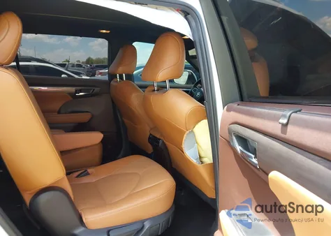 2022 Toyota Highlander Platinum из США, поврежденный, VIN 5TDFZRAH5NS111835